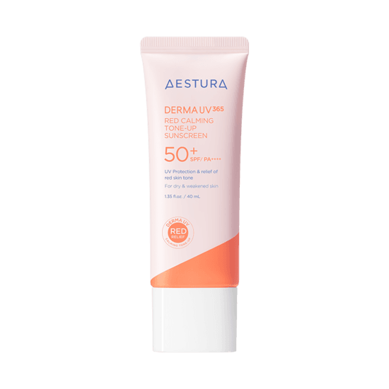 AESTURA Derma UV 365 Red Calming Tone-up Sunscreen 40ml - Beauty Lab Perth