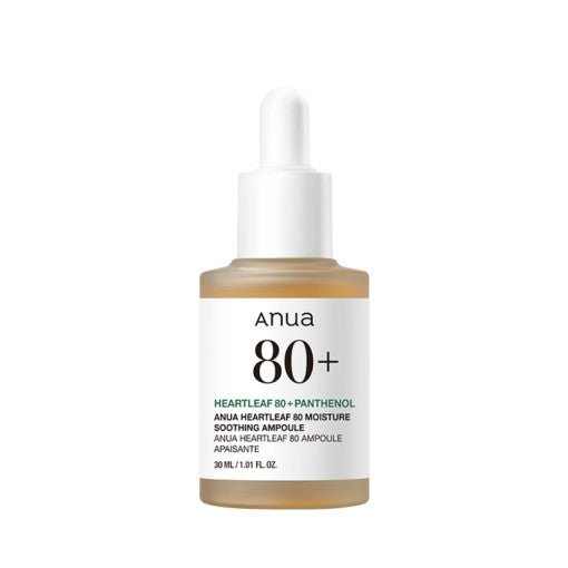 Anua HEARTLEAF 80% MOISTURE SOOTHING AMPOULE 30ml - Beauty Lab Perth