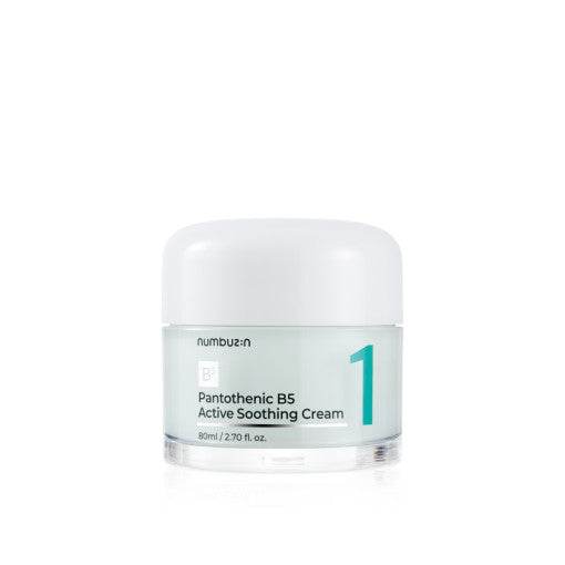 numbuzin No.1 Pantothenic B5 Active Soothing Cream 80ml - Beauty Lab Perth