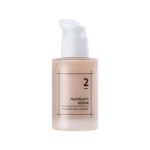 numbuzin No.2 Creamy 43% Protein Serum 50ml - Beauty Lab Perth