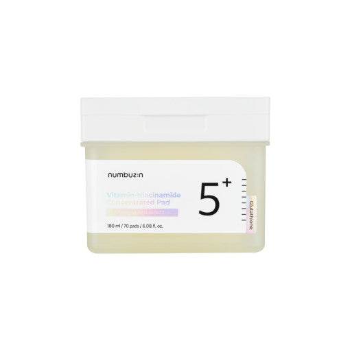 numbuzin No.5+ Vitamin-Niacinamide Concentrated Pad 70P - Beauty Lab Perth