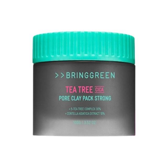 BRINGGREEN Tea Tree Cica Pore Clay Pack Strong 100g - Beauty Lab Perth