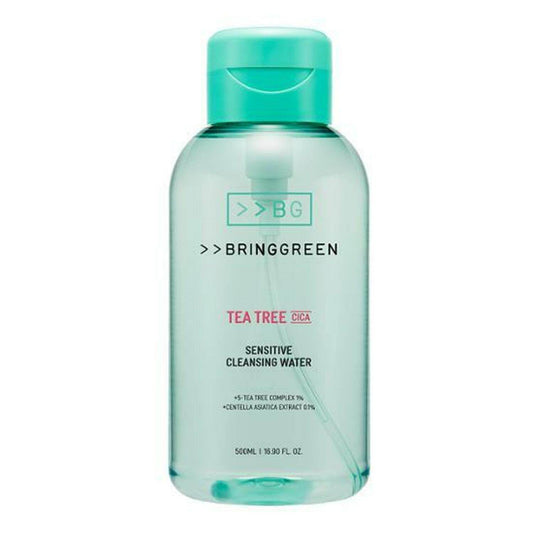 BRINGGREEN Tea Tree Cica Sensitive Cleansing Water 500ml - Beauty Lab Perth