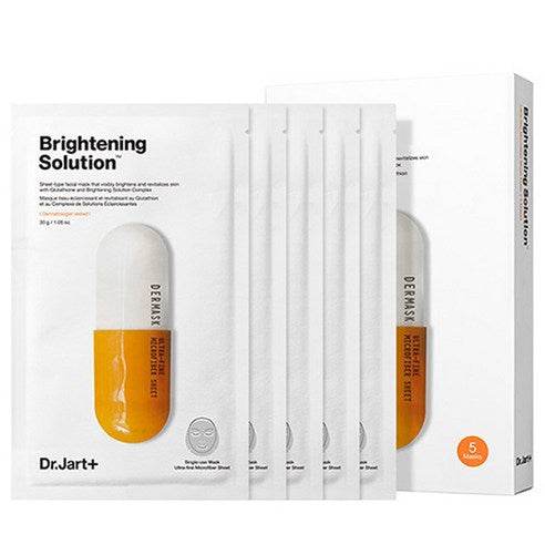 Dr.Jart+ DERMASK BRIGHTENING SOLUTION FACE MASK (5 Sheets) - Beauty Lab Perth