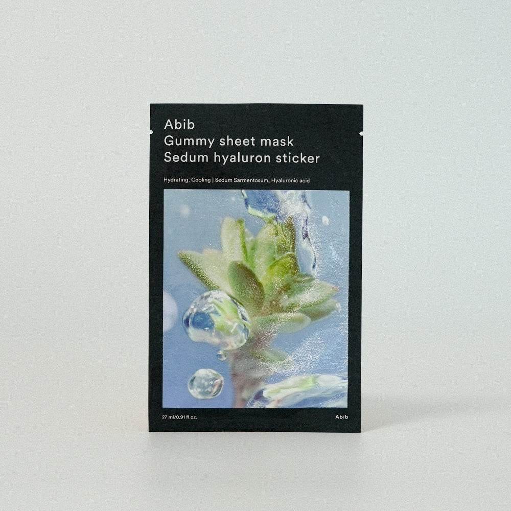 Abib Gummy Sheet Mask Sedum Hyaluron Sticker 27ml - Beauty Lab Perth