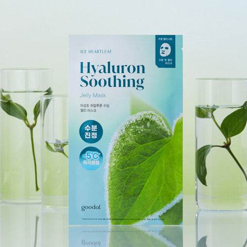 goodal Heartleaf Hyaluron Soothing Jelly Mask Sheet 5ea - Beauty Lab Perth