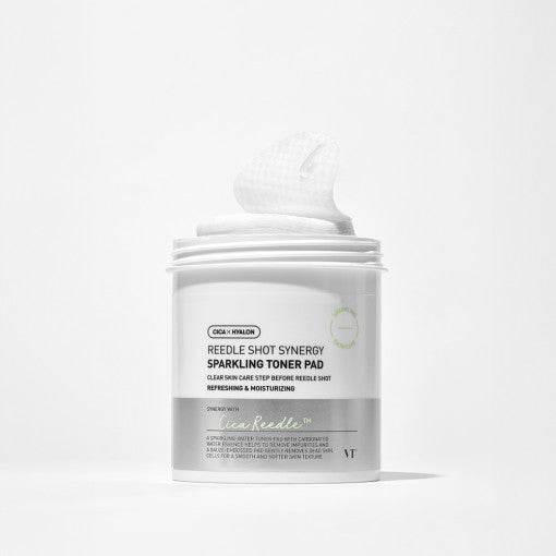 VT Reedle Shot Synergy Sparkling Toner Pad 80ea / 200ml - Beauty Lab Perth