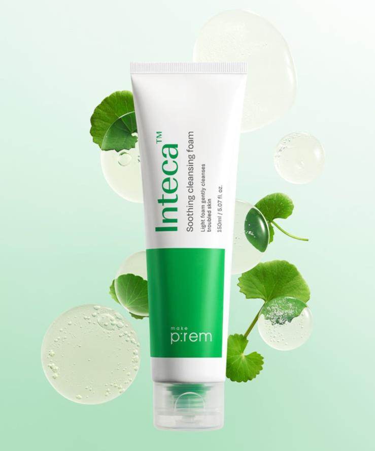 make p:rem Inteca Soothing Cleansing Foam 150ml - Beauty Lab Perth