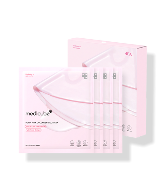 medicube PDRN Pink Collagen Gel Mask 28g X 4ea - Beauty Lab Perth