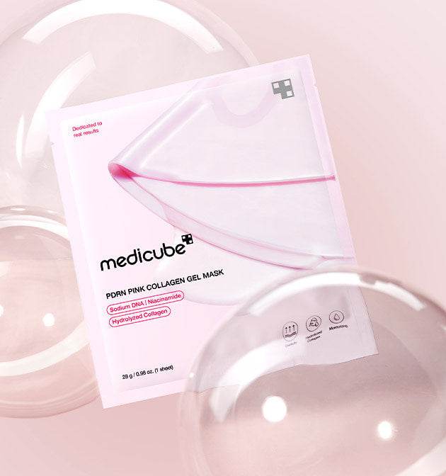 medicube PDRN Pink Collagen Gel Mask 28g X 4ea - Beauty Lab Perth