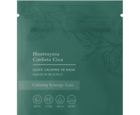 TONYMOLY Houttuynia Cordata Cica Quick Calming Mask 20ml X 10ea - Beauty Lab Perth