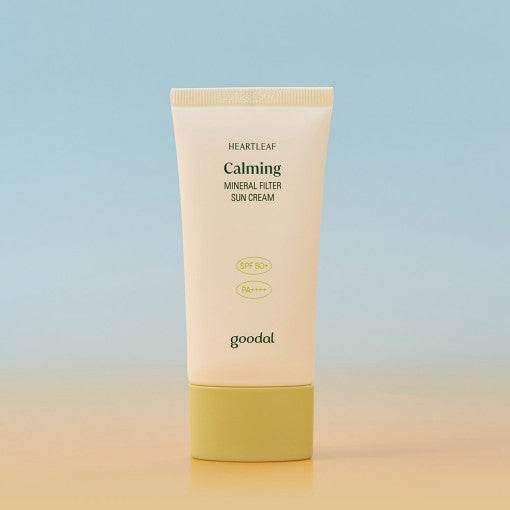goodal Heartleaf Calming Mineral Filter Sun Cream 50ml SPF50+ PA++++ - Beauty Lab Perth