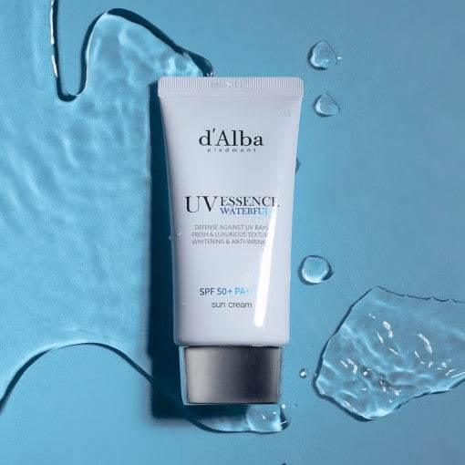d'Alba Waterfull Essence Sun Cream SPF50+/PA++++ 50ml - Beauty Lab Perth