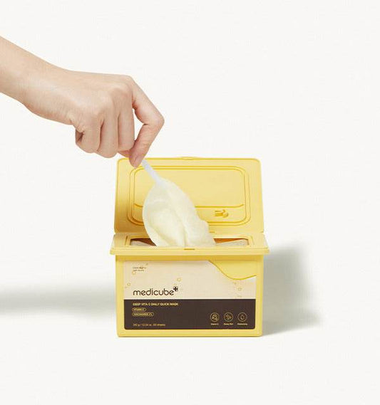 medicube Deep Vita C Daily Quick Mask 350ml/30Sheets - Beauty Lab Perth