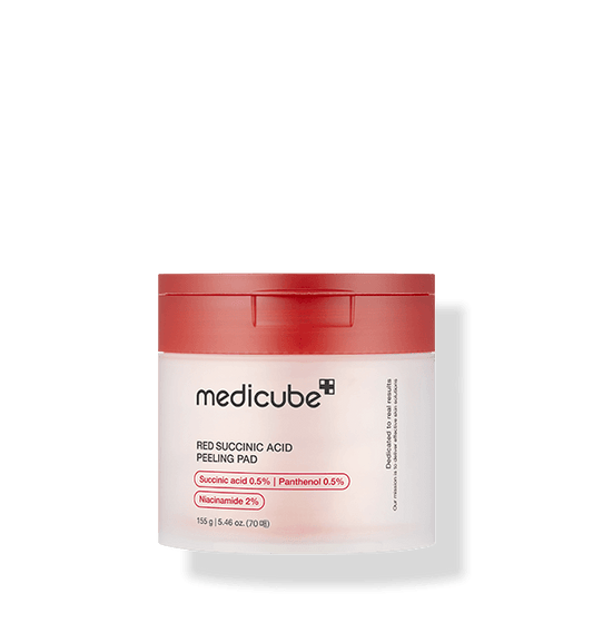 medicube Red Succinic Acid Peeling Pad 155g/70pads - Beauty Lab Perth