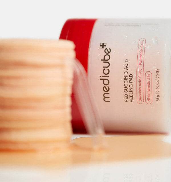 medicube Red Succinic Acid Peeling Pad 155g/70pads - Beauty Lab Perth