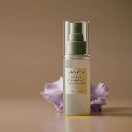AROMATICA Pure & Soft Feminine Mist Clary Sage & Tea Tree 50ml - Beauty Lab Perth