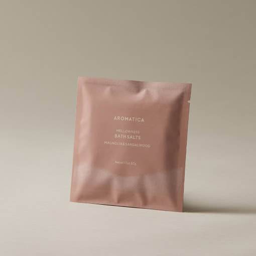 AROMATICA Serene Bath Salts Magnolia & Sandalwood 50g - Beauty Lab Perth