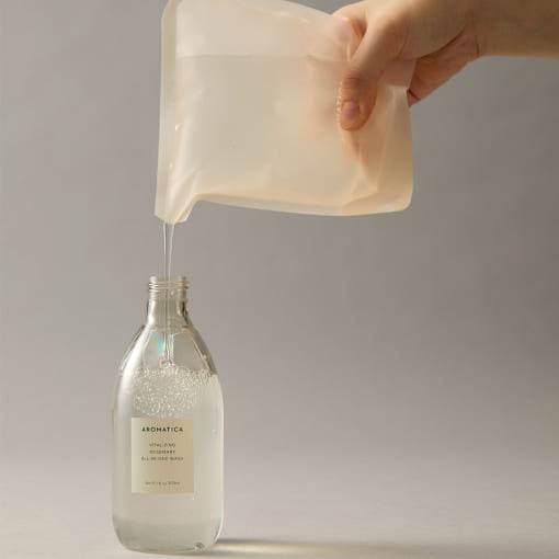 AROMATICA Vitalizing Rosemary All-In-One Wash 300ml (Refill) - Beauty Lab Perth