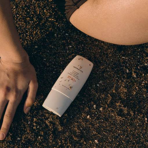 AROMATICA Vitalizing Rosemary Moist Barrier Mineral Sunscreen SPF50+ PA++++ 50ml - Beauty Lab Perth