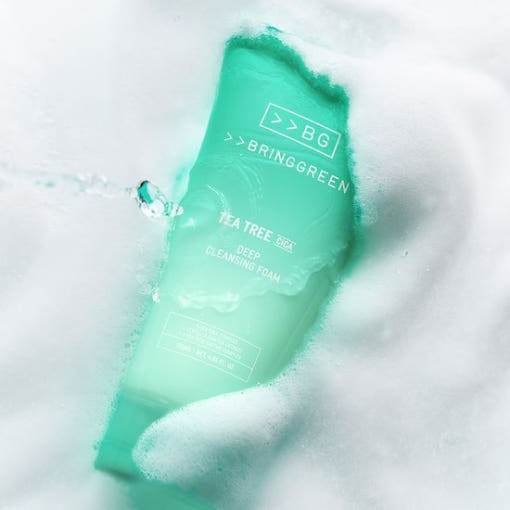 BRINGGREEN Tea Tree Cica Deep Cleansing Foam 120ml - Beauty Lab Perth