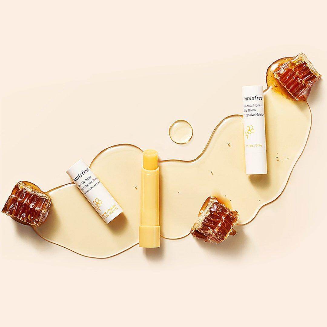[Innisfree] Soft lip balm intensive moisture - with canola honey 3.5g - Beauty Lab Perth
