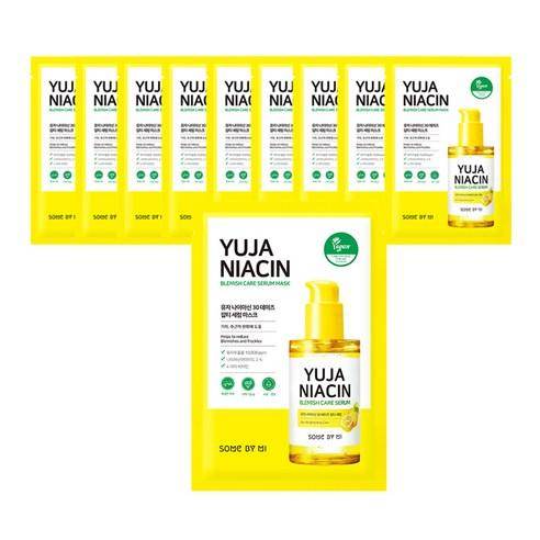 [SomeByMi] YUJA NIACIN 30 DAYS CARE SERUM MASK X 10EA - Beauty Lab Perth