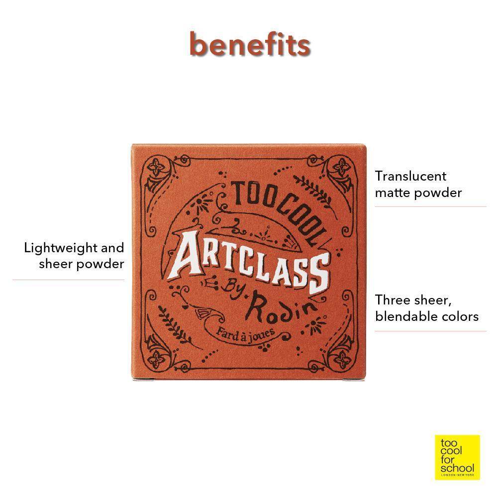 [TooCoolForSchool] Artclass By Rodin Blusher De Ginger Orange 9.5g - Beauty Lab Perth