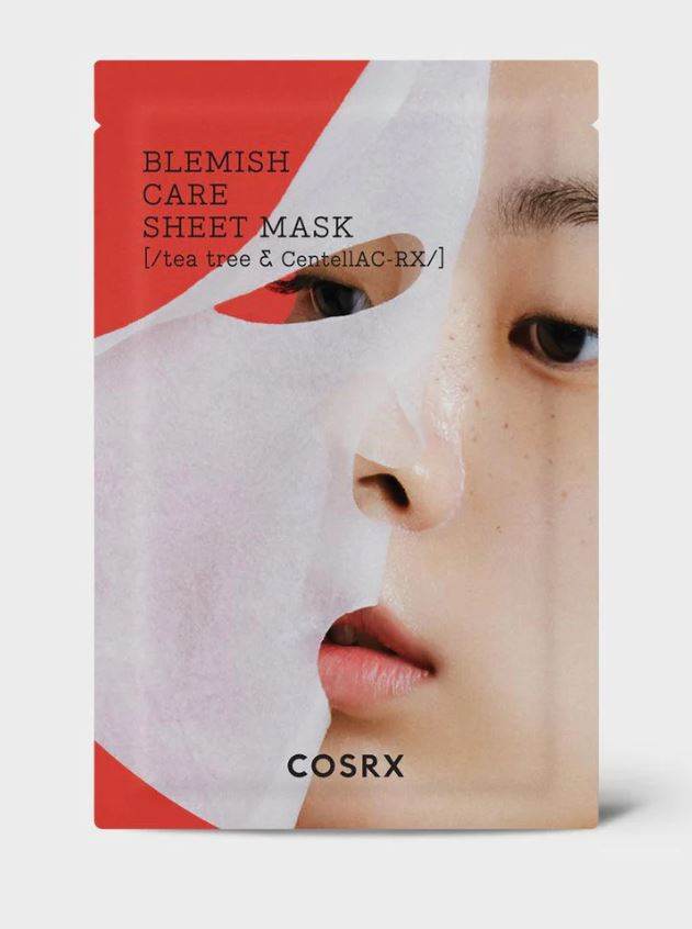 [Cosrx] AC COLLECTION BLEMISH CARE SHEET MASK 1ea 26g - Beauty Lab Perth