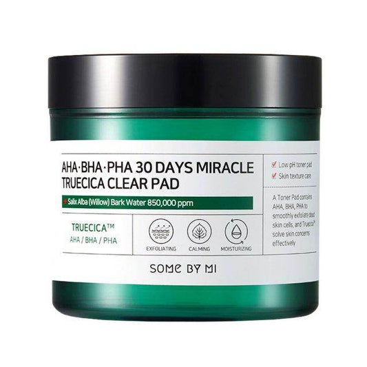 [Somebymi] AHA BHA PHA 30 Days Miracle Truecica Clear Pad 70ea - Beauty Lab Perth