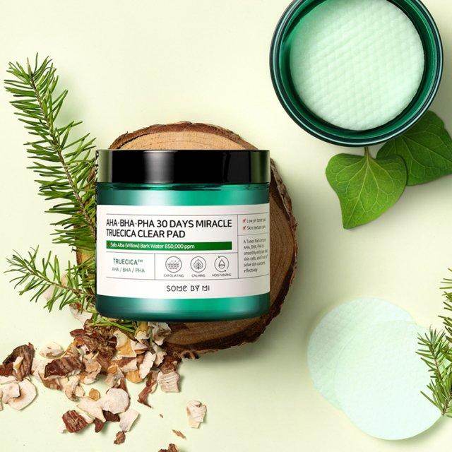 [Somebymi] AHA BHA PHA 30 Days Miracle Truecica Clear Pad 70ea - Beauty Lab Perth