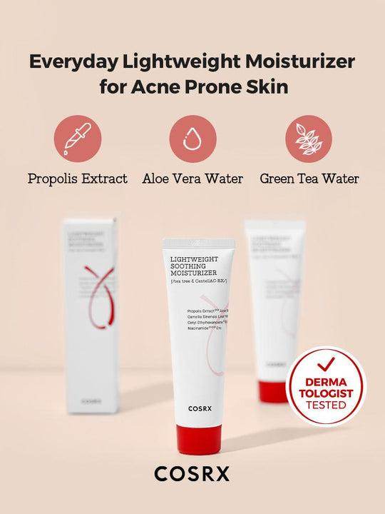 [Cosrx] AC Collection Lightweight Soothing Moisturizer 80ml - Beauty Lab Perth