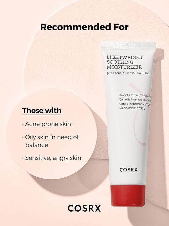 [Cosrx] AC Collection Lightweight Soothing Moisturizer 80ml - Beauty Lab Perth