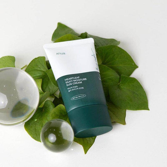 [Anua] HEARTLEAF SILKY MOISTURE SUNSCREEN 50ml - Beauty Lab Perth
