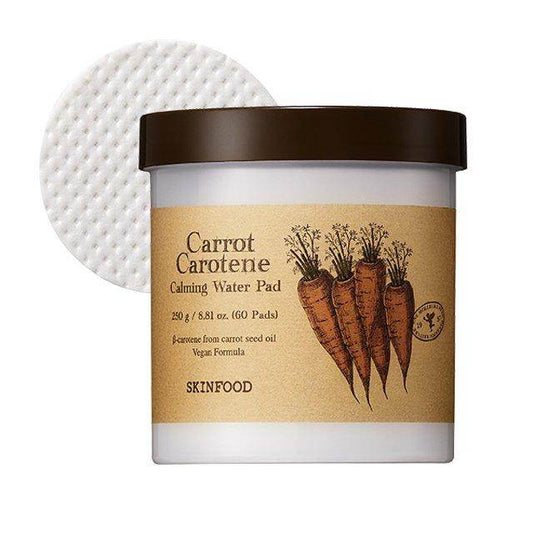[Skinfood] Carrot Carotene Calming Water Pad 250g 60 sheets - Beauty Lab Perth