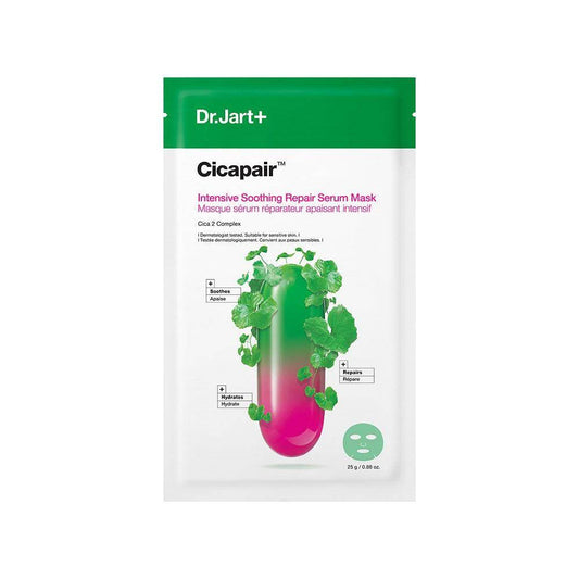 [Dr.Jart+] Cicapair INTENSIVE SOOTHING REPAIR SERUM MASK 25g 1ea - Beauty Lab Perth