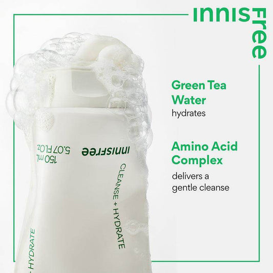 [Innisfree] Green Tea Amino Acid Cleansing Foam 150ml - Beauty Lab Perth
