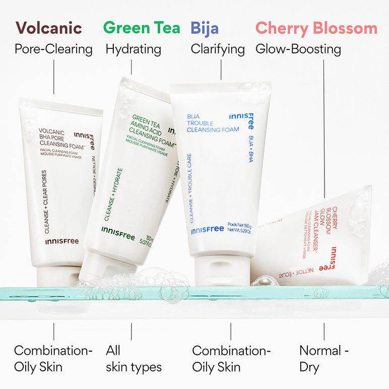 [Innisfree] Green Tea Amino Acid Cleansing Foam 150ml - Beauty Lab Perth