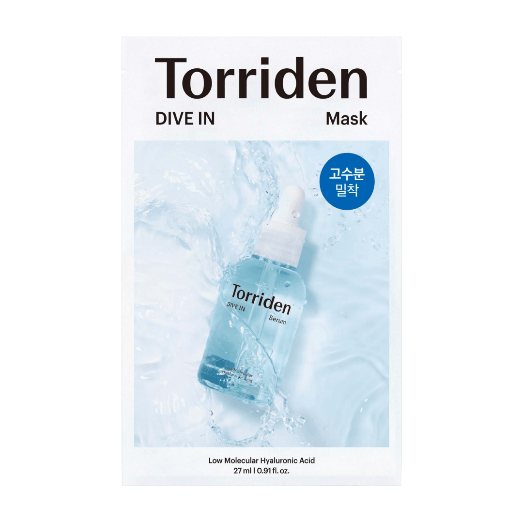 [Torriden] DIVE IN Low Molecular Hyaluronic Acid Mask Sheet 10ea - Beauty Lab Perth