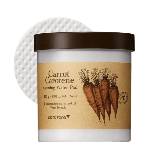 [Skinfood] Carrot Carotene Calming Water Pad 250g 60 sheets - Beauty Lab Perth