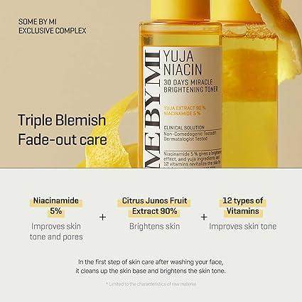 [SomeByMi] YUJA NIACIN 30 DAYS MIRACLE BRIGHTENING TONER 150ml - Beauty Lab Perth