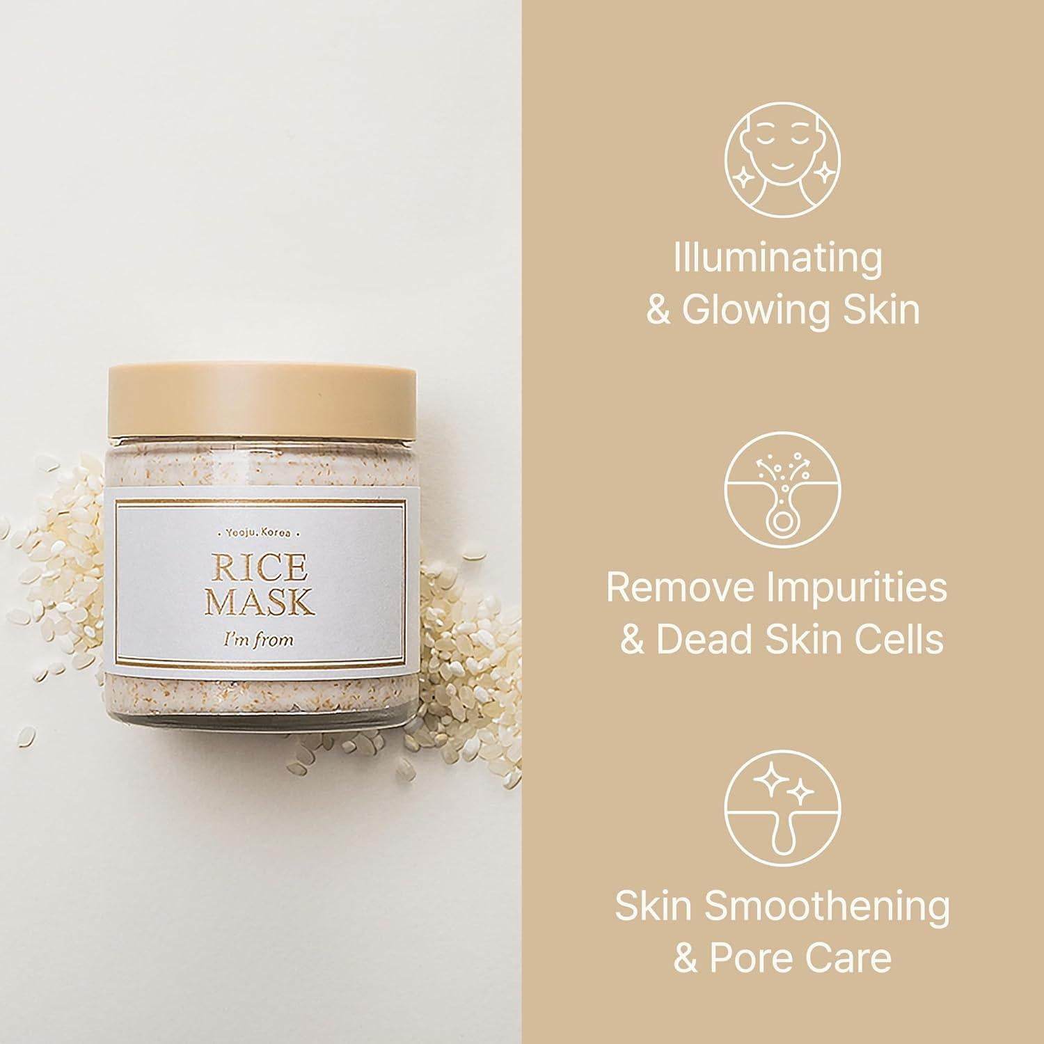 [ImFrom] Rice Mask 110g - Beauty Lab Perth