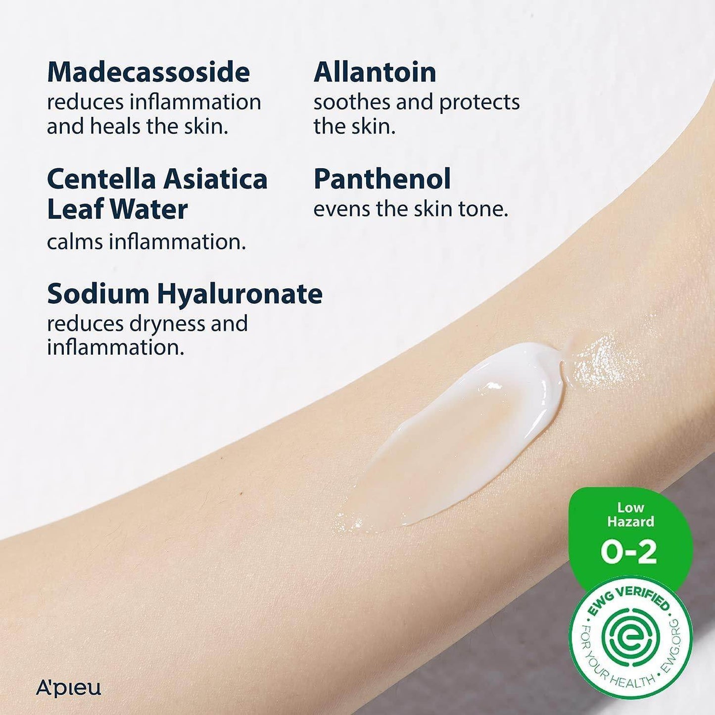 [Apieu] MADECASSOSIDE MOISTURE GEL CREAM 50ML - Beauty Lab Perth