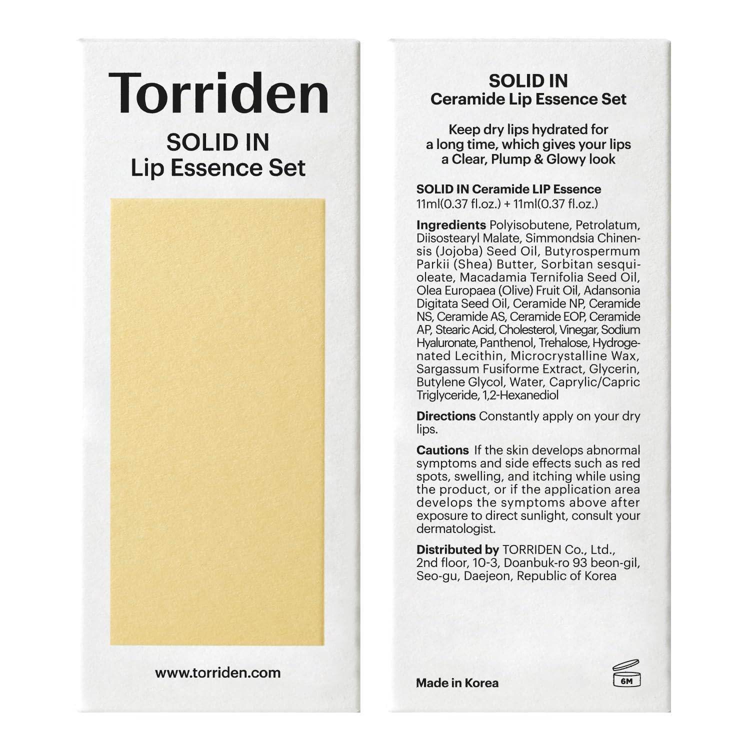 [Torriden] Solid In Ceramide Lip Essence 11ml - Beauty Lab Perth