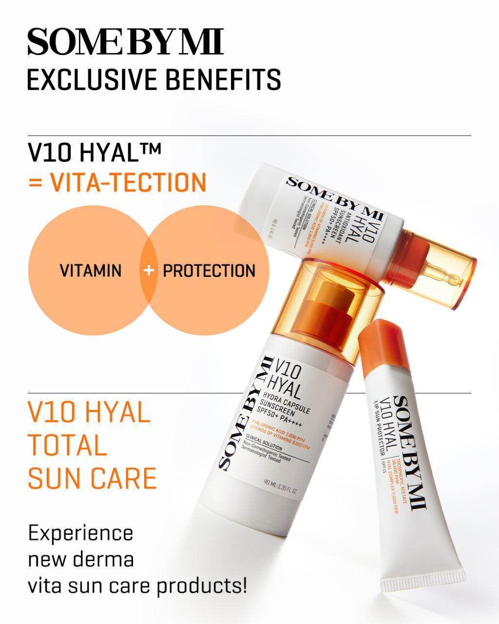[SomeByMi] V10 Hyal Antioxidant Sunscreen 40ml - Beauty Lab Perth
