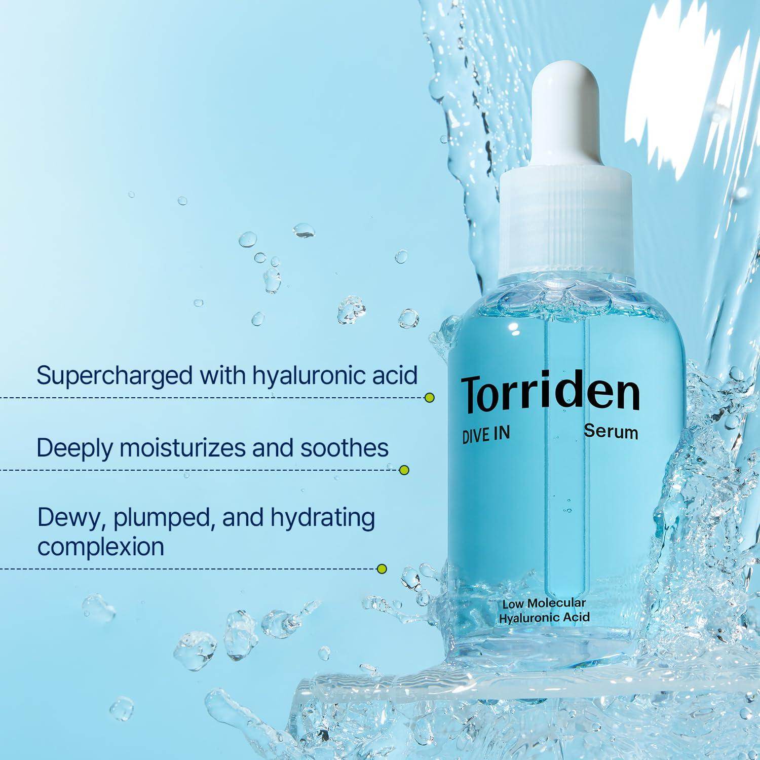 [Torriden] DIVE IN Low Molecular Hyaluronic Acid Serum 50ml - Beauty Lab Perth