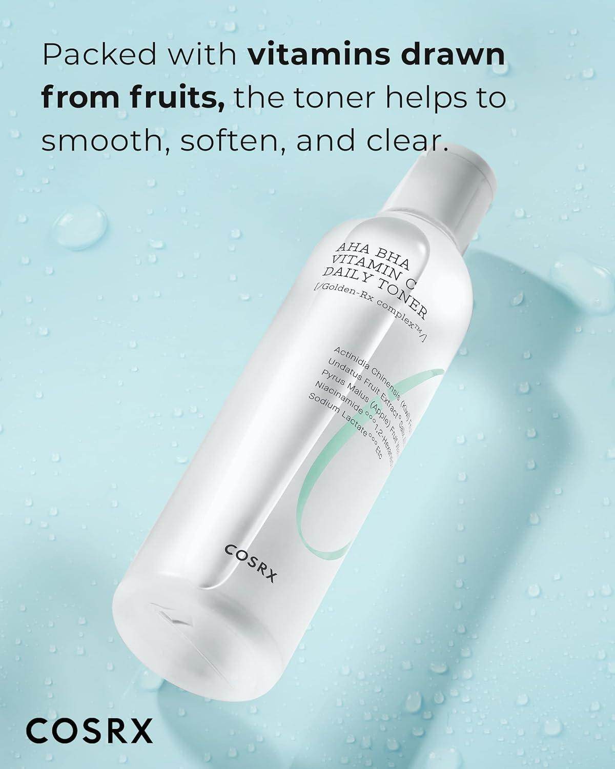[Cosrx] Refresh AHA BHA Vitamin C Daily Toner 280ml - Beauty Lab Perth