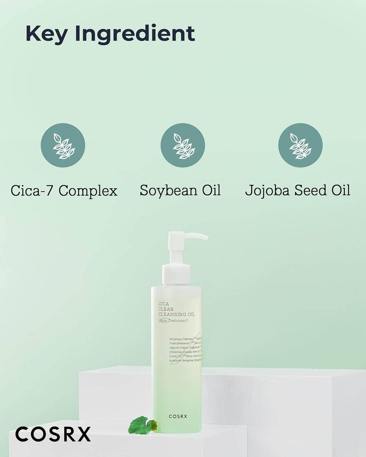 [Cosrx] Pure Fit Cica Clear Cleansing Oil 200ml - Beauty Lab Perth
