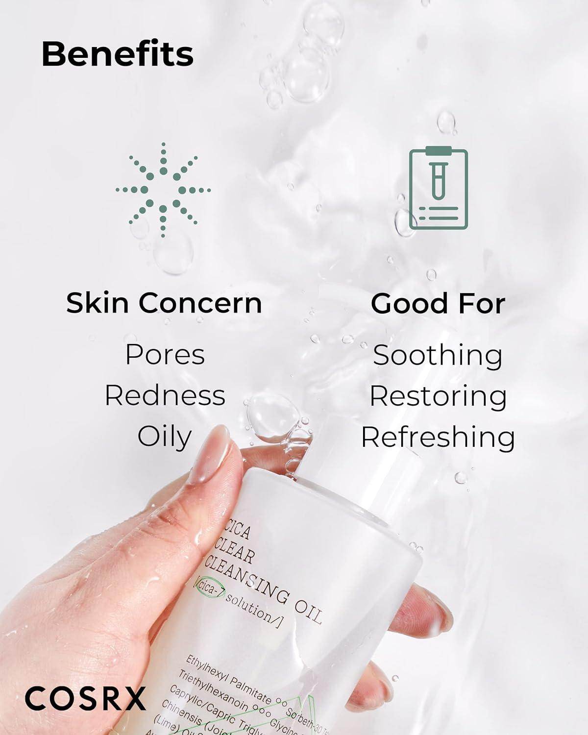 [Cosrx] Pure Fit Cica Clear Cleansing Oil 200ml - Beauty Lab Perth