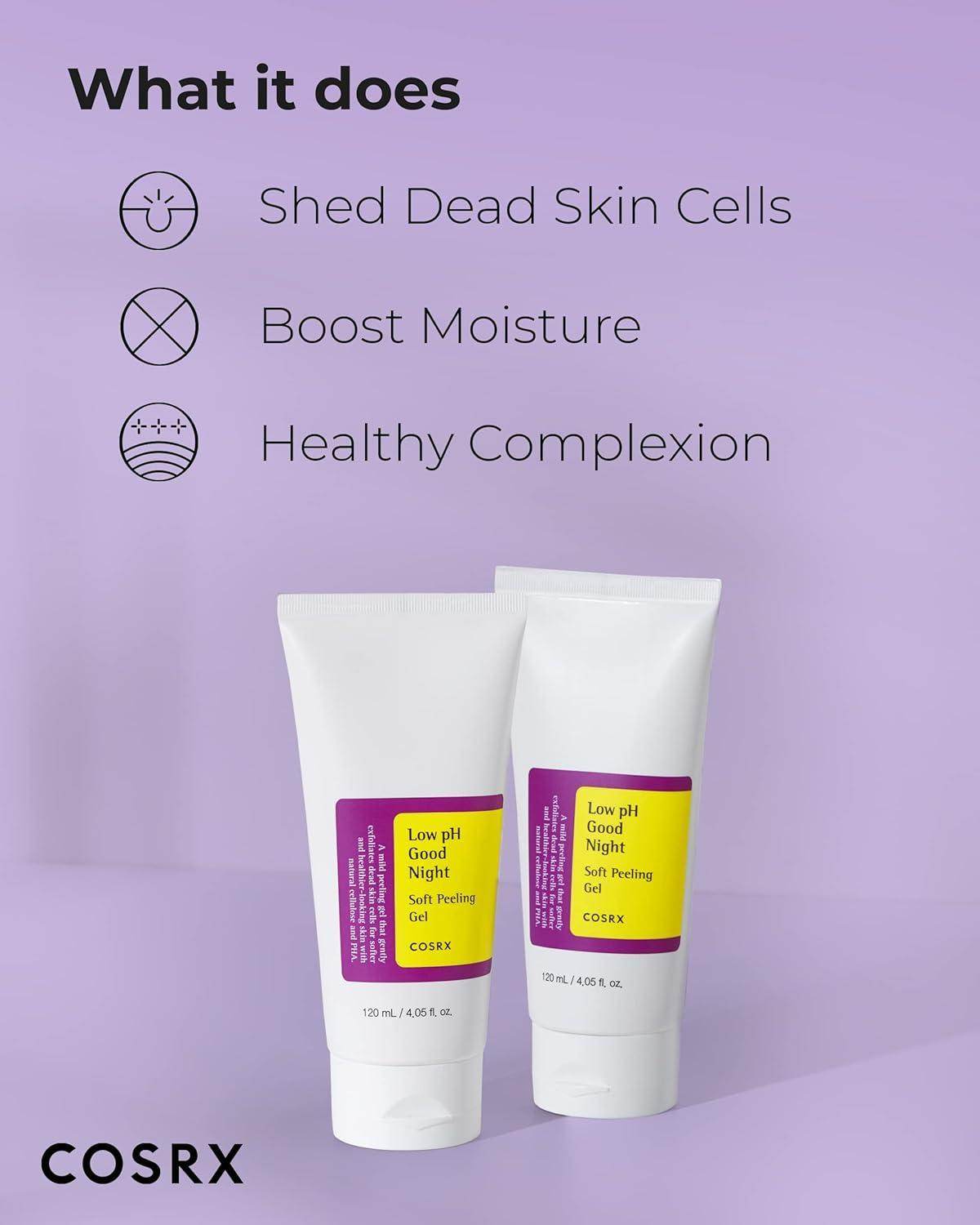 [Cosrx] Low pH Good Night Soft Peeling Gel 120ml - Beauty Lab Perth